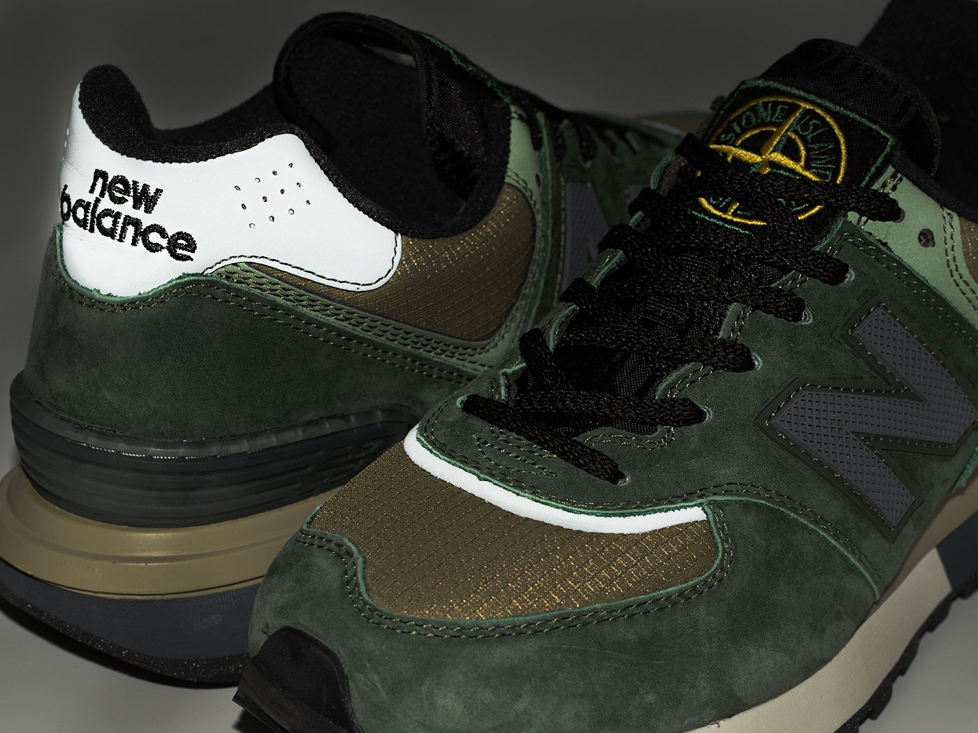 Кроссовки Stone Island x New Balance 574
