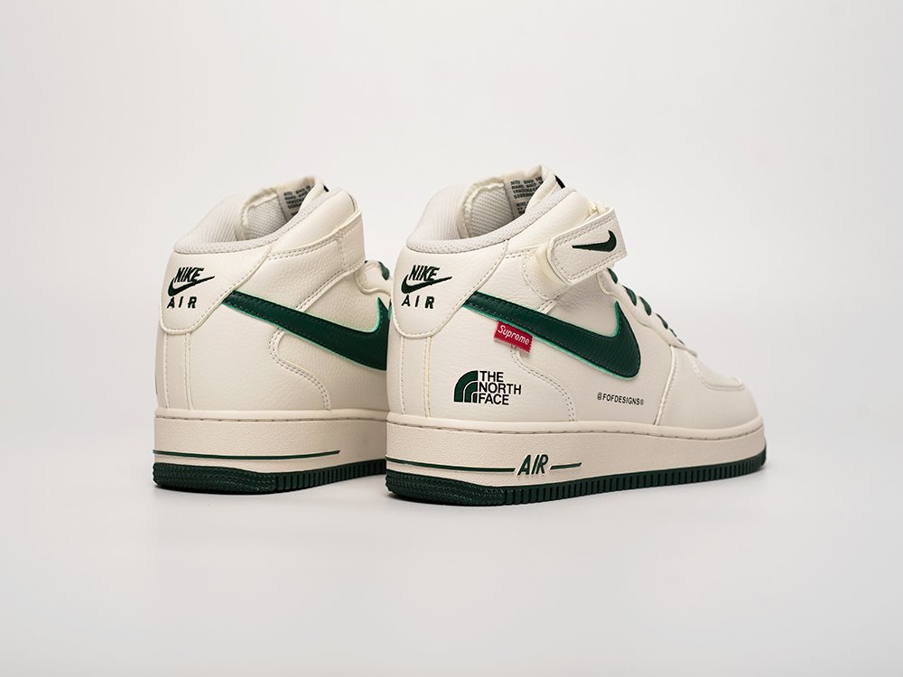 Кроссовки Nike Air Force 1 Mid x Supreme x The North Face