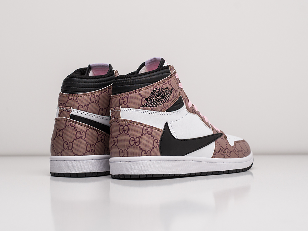 Кроссовки Nike Air Jordan 1 Mid x Travis Scott