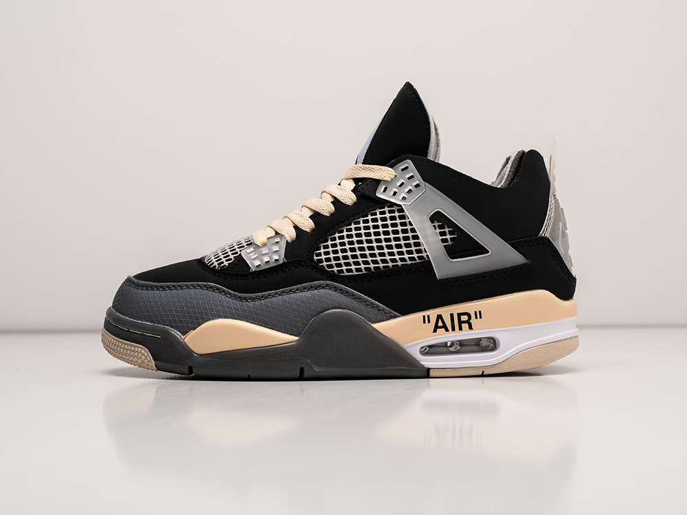 Кроссовки OFF White x Nike Air Jordan 4 Retro