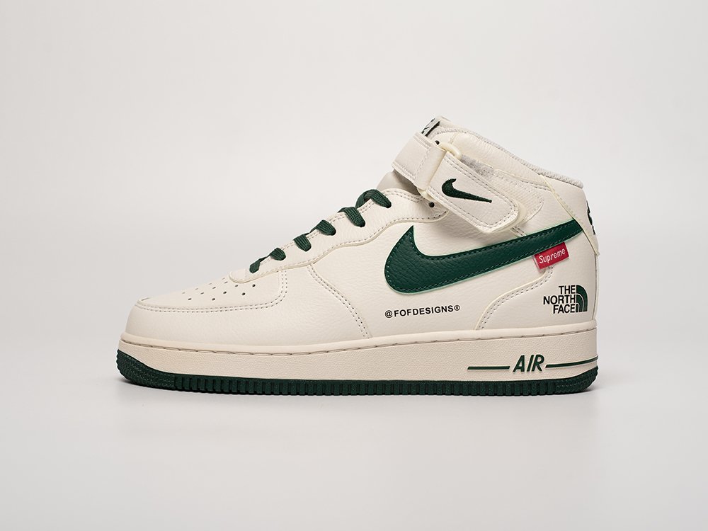 Кроссовки Nike Air Force 1 Mid x Supreme x The North Face
